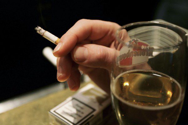 Курение и злоупотребление алкоголем